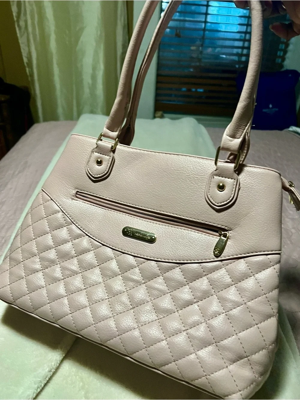 Camel Reina bag  - Blush Pink